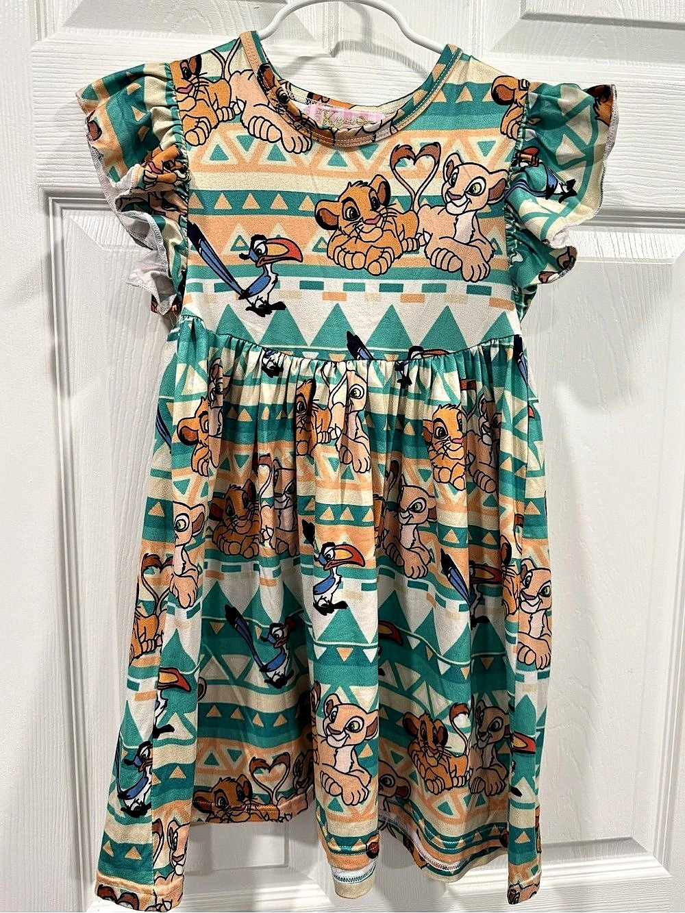 Disney Lion King Print Dress - 3T